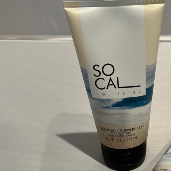 Hollister Grooming One Hollister So Cal 3in Wash Body Face Hair 6